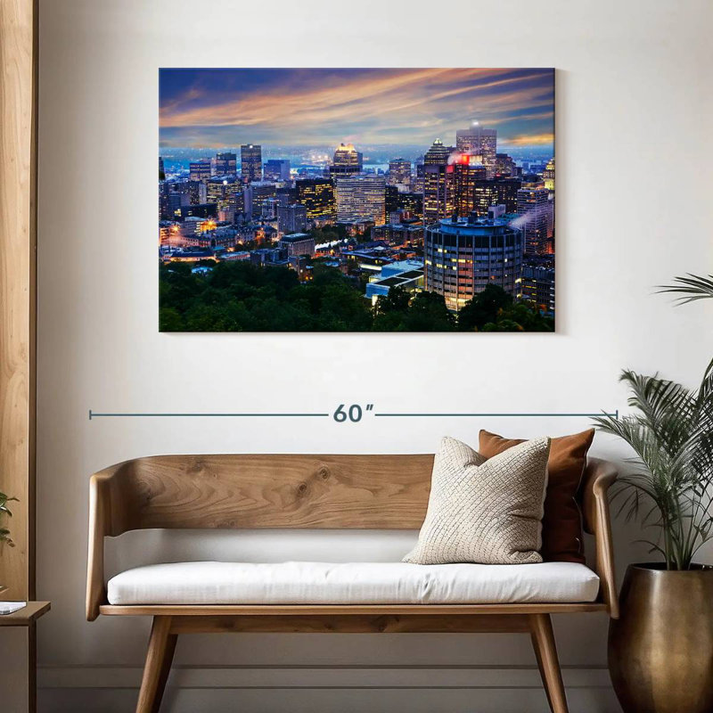 Kavia Montreal City Lights, H 30 po x l 45 po
