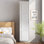 Armoire 1 porte avec tablettes mobiles