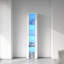 Side Cabinet With Aluminum Strip Lamp