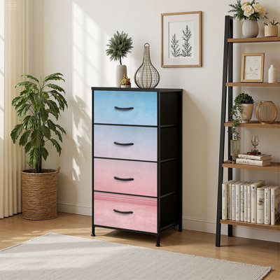 Commode de rangement verticale 4 tiroirs Millennial