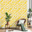 Papier peint adhésif auto-adhésif amovible Banner Yellow-190640225