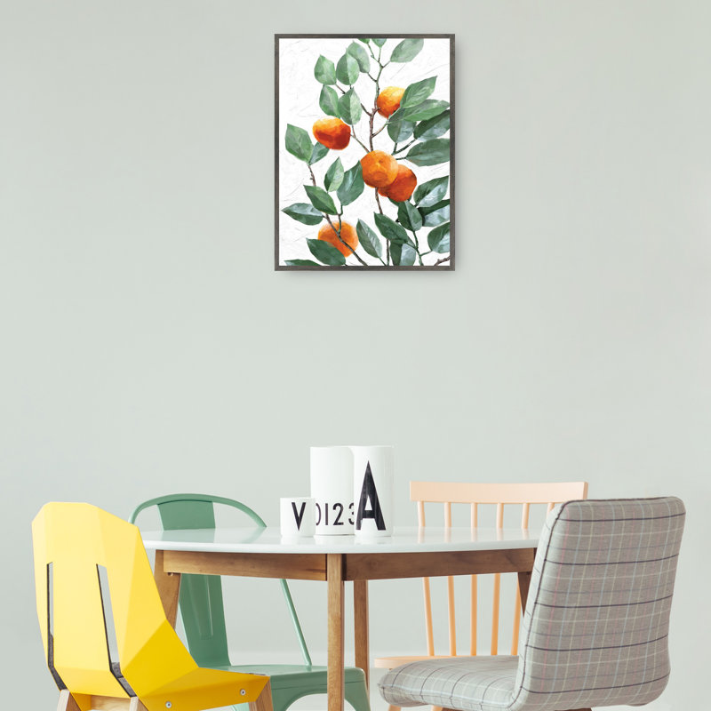 Tangerine Tree by Studio Arts Canvas Art Print