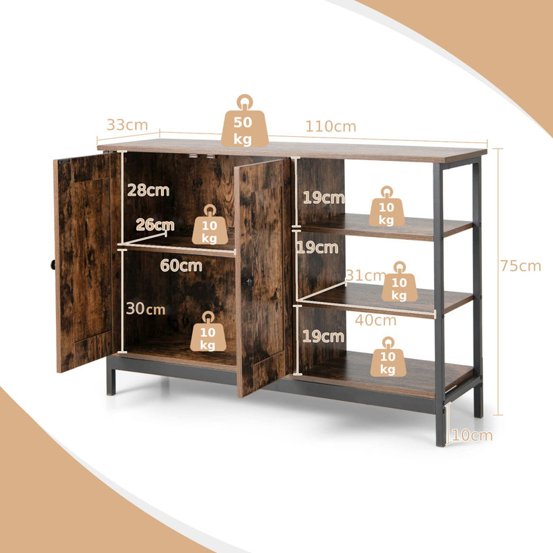Alexcia 110cm Sideboard