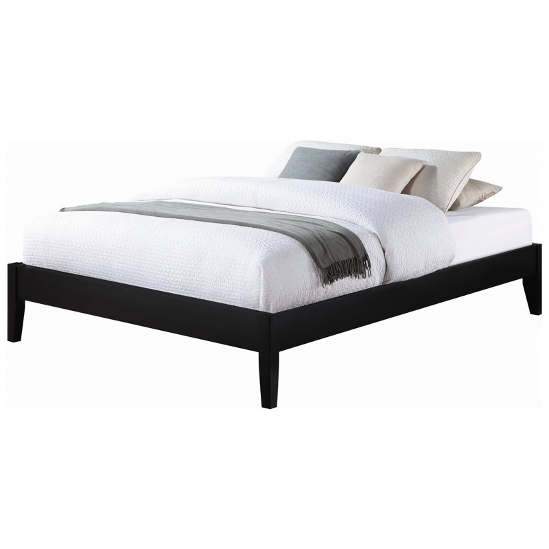 Spivey Platform Bed, Black, Twin