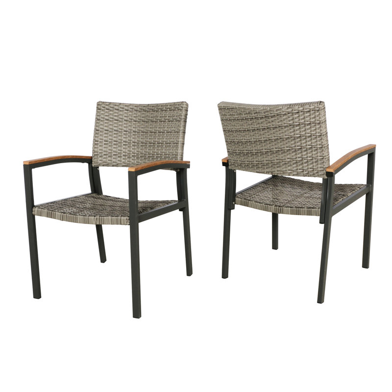 Chaise de salle à manger en gris