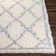 Bobrow Geometric White/Gray Area Rug