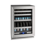 U-Line 24'' W Convertible 72 Cans (12 oz.) 5.1 Cubic Feet Beverage Cooler