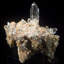 Terminated Smoky Quartz Cluster
