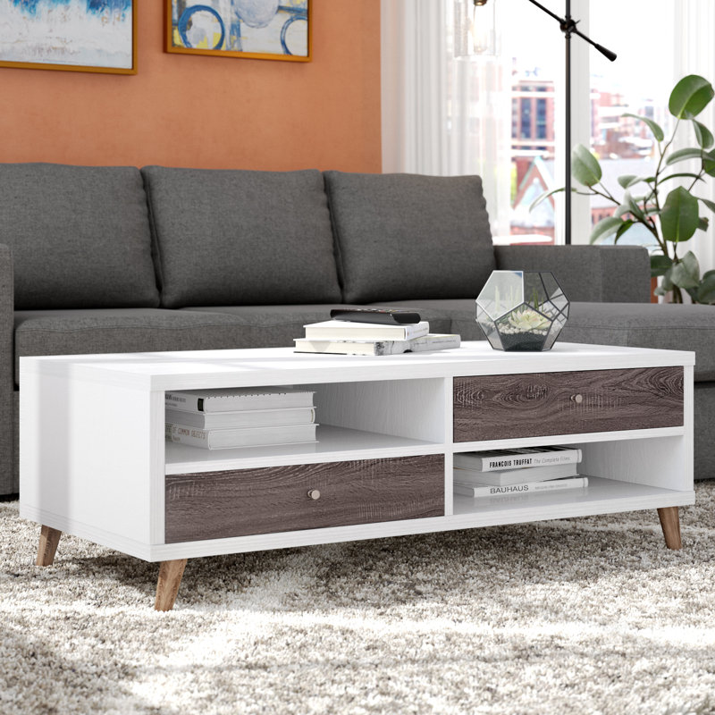 Table basse avec rangement Agatha