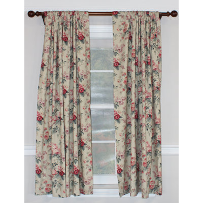 Paire de rideaux 100% coton