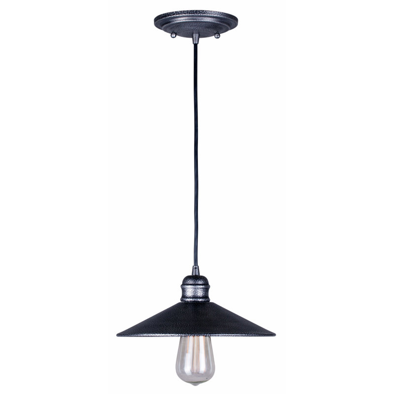 Crew Park 1 - Light Single Pendant, Industrial Gray