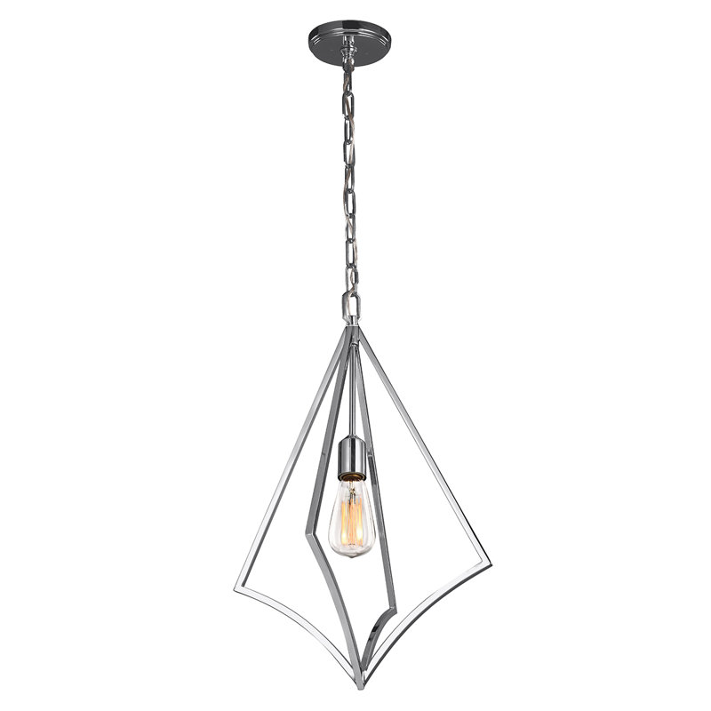 Schoonover 1 - Light Geometric Pendant, 90.8cm H x 48.9cm W