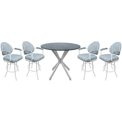 Rabiatou Round 42.00' Dining Set