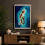 Atoll From Above Coastal - Wrapped Canvas-917022042-917022041