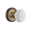 Classic Rosette with Waldorf White Milk Knob