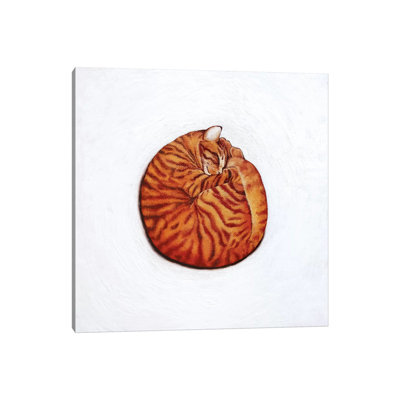 Round Peg by Vicky Mount - Painting on Canvas