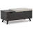 Kadira Polyester Upholstered Storage Bench-69905437