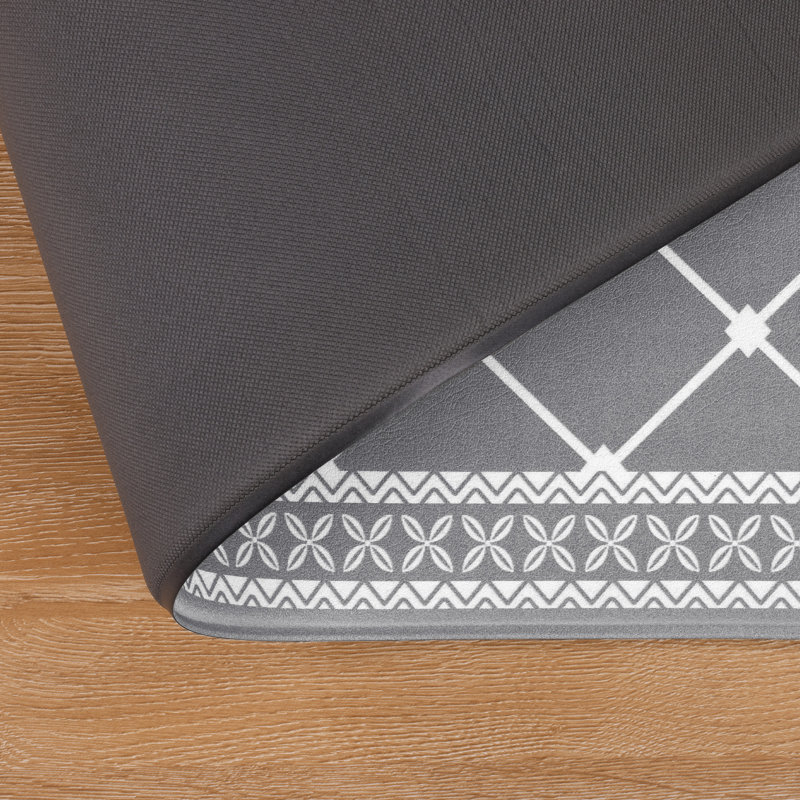 Tapis et tapis de cuisine Arleht, Gris clair, Tapis de couloir 20 po x 31,5 po + 20 po x 48 po