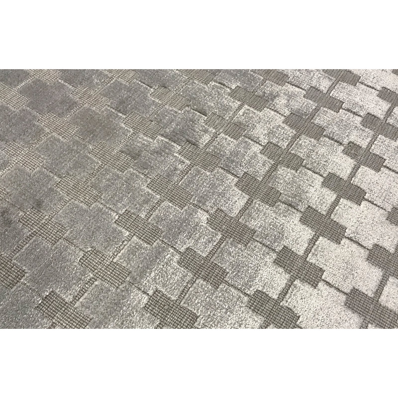 Area Rug in Gray