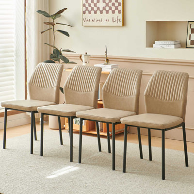 Chaise en cuir Eloise