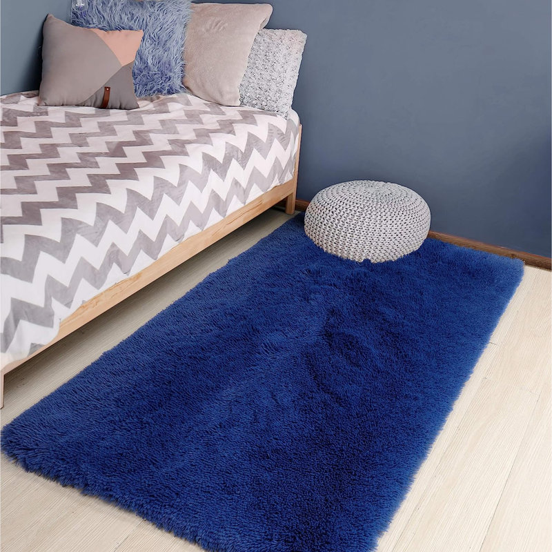 Rectangle Cargile 3ft X 5ft Area Rug with Non-Slip Backing