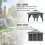 Abri pour abri de jardin Pop Up-113469153-113469152
