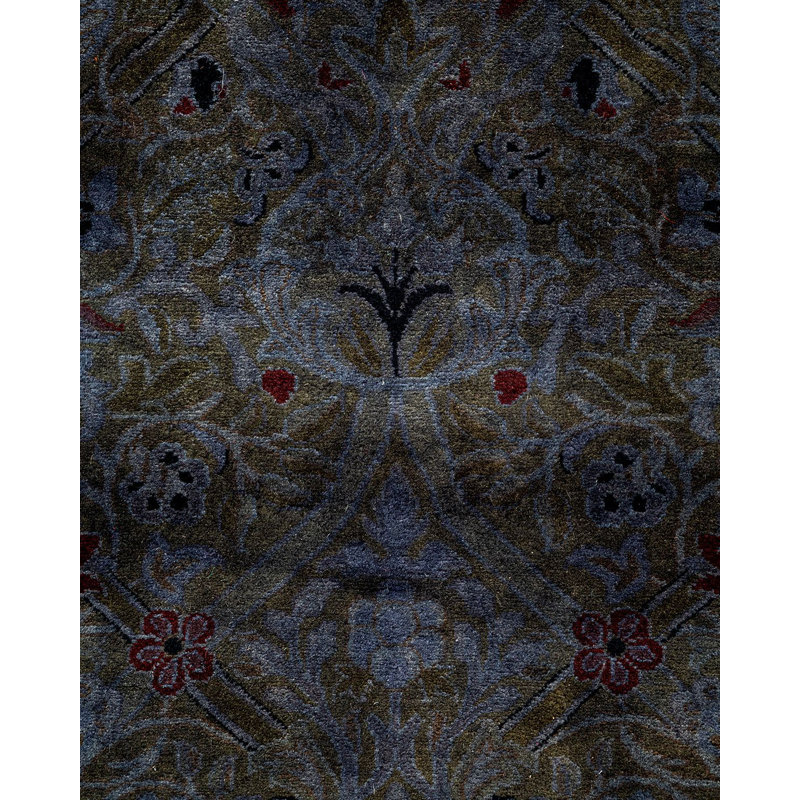 Fine Vibrance One-of-a-Kind 2' 8" X 18' 10" Hand Knotted Area Rug