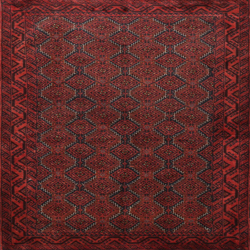 Southwestern Indoor Rug, Square 5'