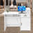 Modern Reception Desk, Reception Counter, Modern Reception Desk With Lockable Drawer