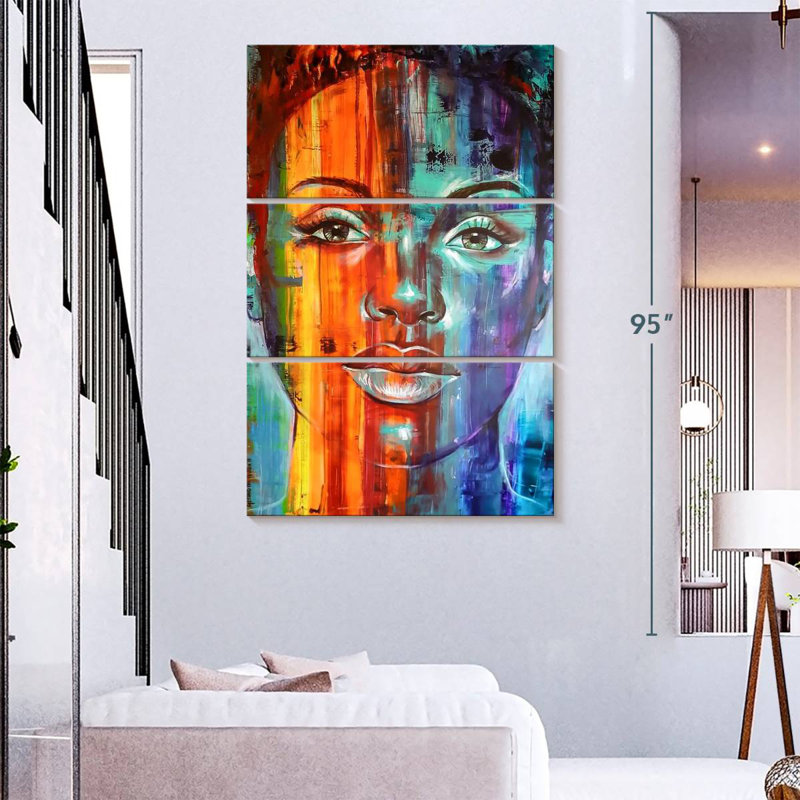 Leisha Sibongile, 74" H x 48" W