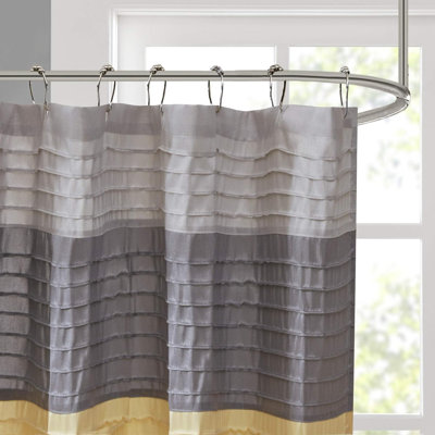 Polyester Shower Curtain Set
