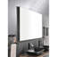 Miroir d'appoint moderne avec éclairage réglable et antibuée