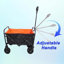 Mini chariot de plage pliable