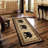 2 Ft. X 3 Polypropylene Black Area Rug, Stain , Floor Covering For Active Homes, Pet--1097526773