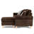 Reversible Sectional Set W/ 2 Accent Pillows In Tan-279647744