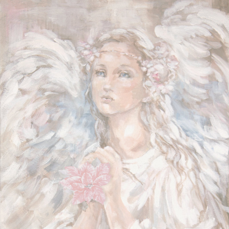 Heaven's Angel  by Debi Coules, 36" H x 36" W