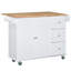 Chariot de rangement pour îlot de cuisine avec chariot de rangement Kitchen Island