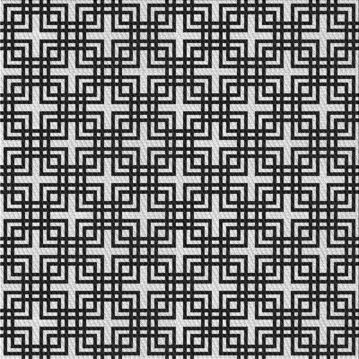 Tapis zone grise à motifs West Newbury
