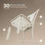 Chaise en bois massif H 17,5 po-207498291