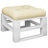 vidaXL Pallet Cushion Cream Fabric (100% polyester) 47.2 x 31.5 x 4.7 in-693336778-672793206