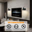 Appliques murales de chevet à piles de style rétro, lumières DEL à intensité variable avec télécommande pour chambre à coucher, couloir