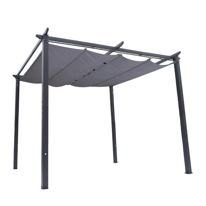 3m Outdoor Pergola With Roof, 3*3
