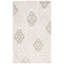 Tapis floral en laine touffeté à la main Garvin-95854640
