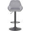 Kenery Swivel Upholstered Adjustable Height Counter Stool with Metal Frame-1523720445