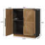 Buffet de 30,7 po de largeur avec tablette réglable et armoire de rangement-906215626