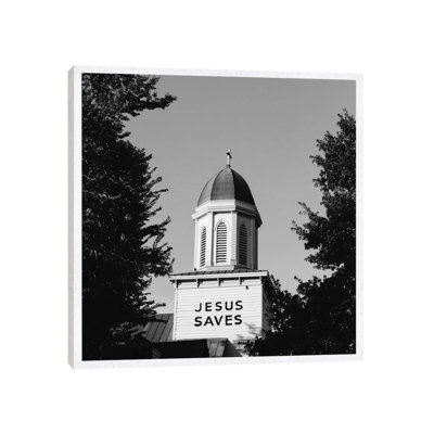 Jesus Saves Charleston 1 Piece Wall Art on Canvas