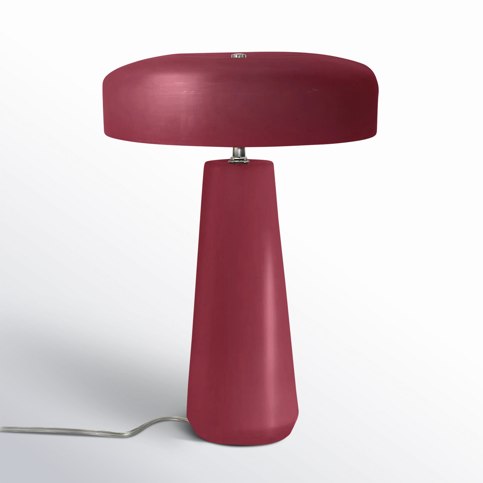 Hardacre Ceramic Table Lamp, Cerise