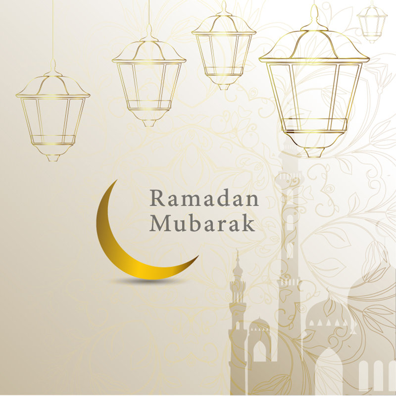 Holy Ramadan by Bapan Deb - Wrapped Canvas Print, 30cm H x 30cm W