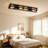31.5" 4-Light Dimmable Vintage Flush Mount