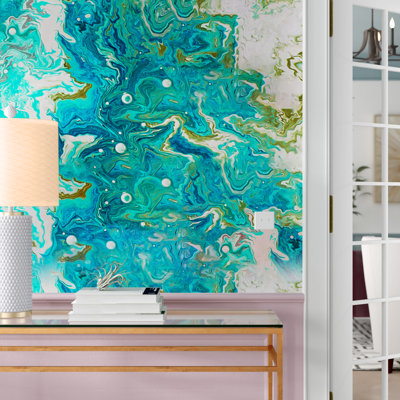 Goettingen Removable Abstract Paint Wall Mural